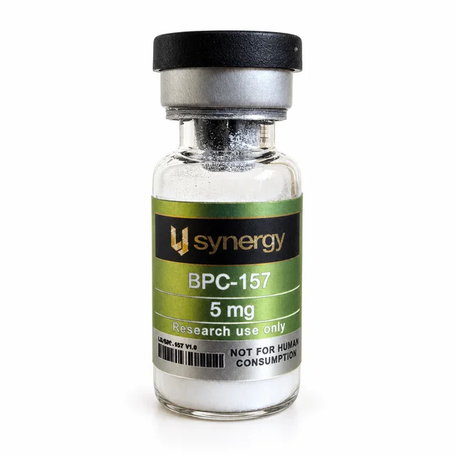 Product photograph supplied with the BPC-157 record