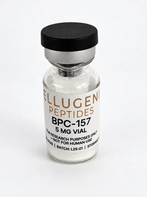 Product photograph supplied with the BPC-157 record