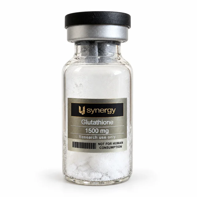 Product photograph supplied with the Glutathione record