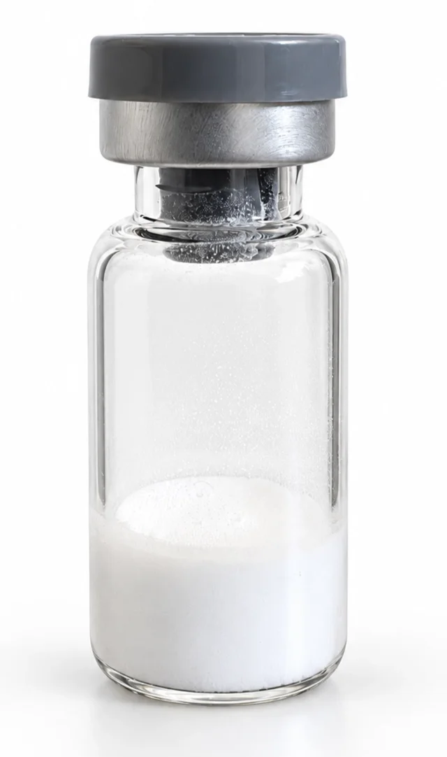 Product photograph supplied with the HGH record