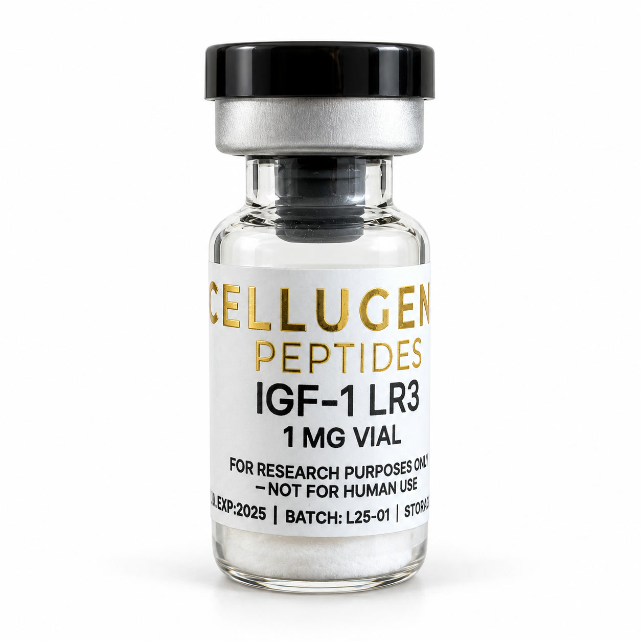 Product photograph supplied with the IGF1 LR3 record