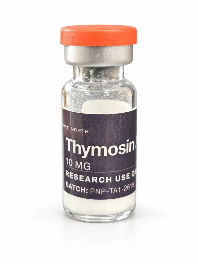 Product photograph supplied with the Thymosin Alpha-1 record